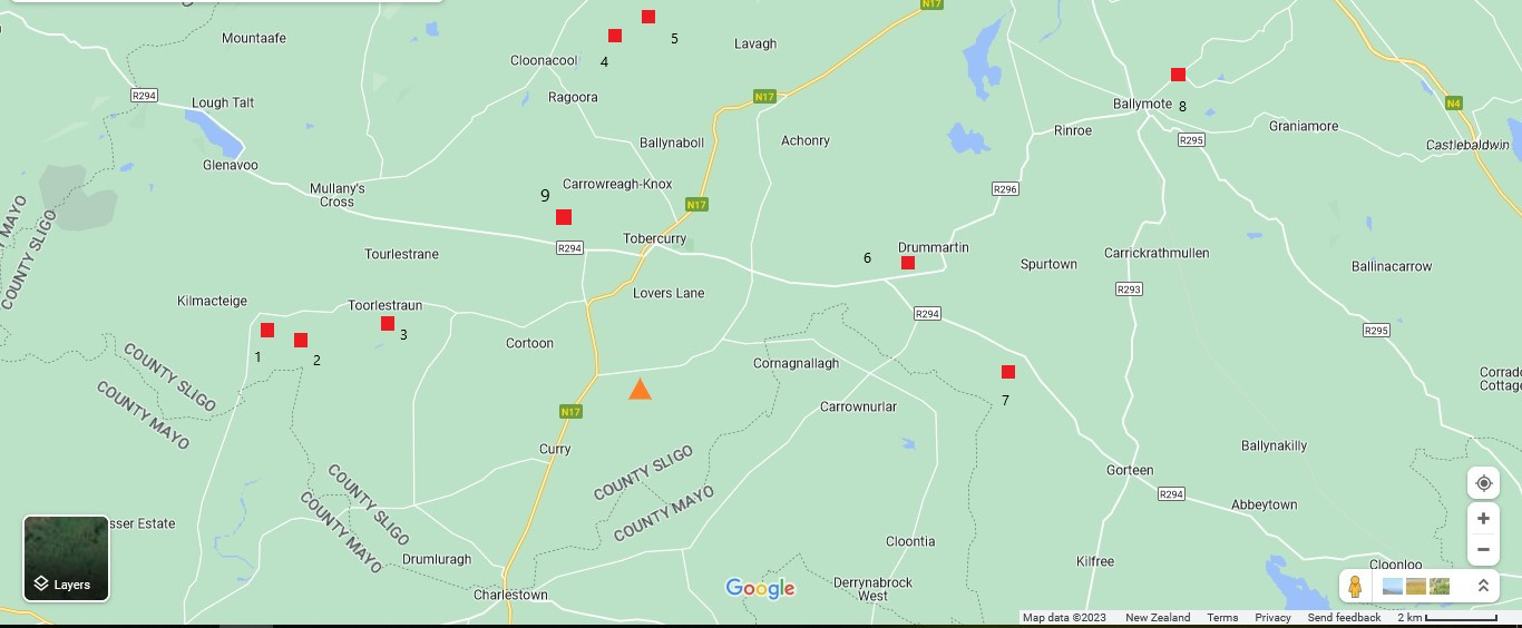 The Sligo Subcluster